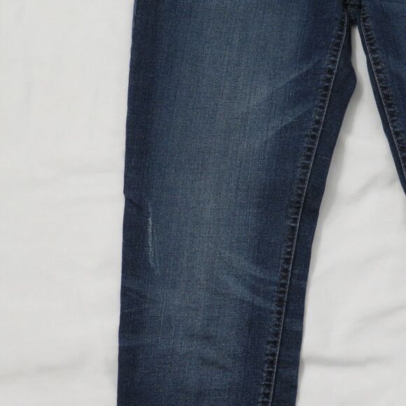 A.N.A. Cotton Blend Stretch Distressed Denim Skinny Jeans Size 27/4 Medium Wash - Picture 6 of 14